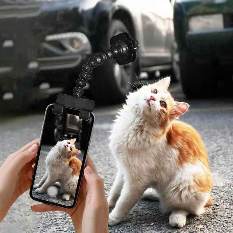 Pet Photography Tool - Cat Dog Viewing Lens Teddy Camera Toy Mobile Phone Selfie Clip Supplies