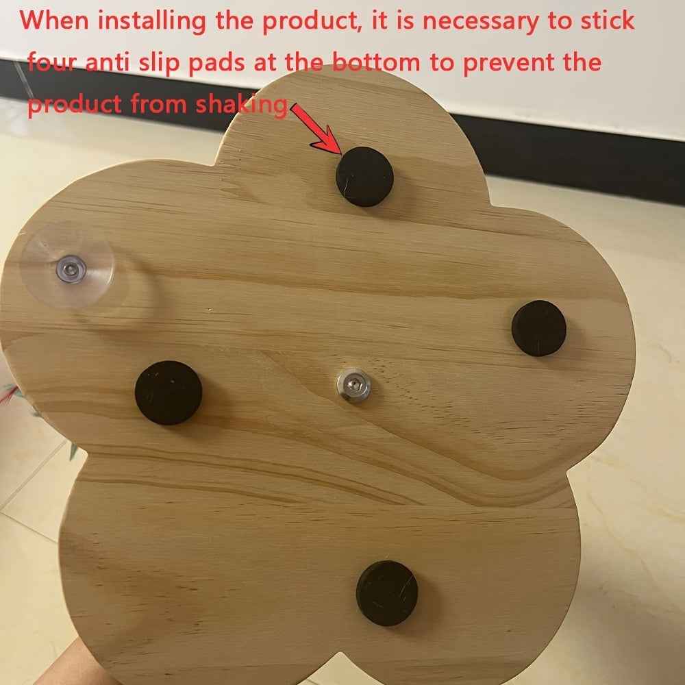 Interactive Cat Scratcher With Rotating Platform - Durable Velvet Rope Surrounded Scratcher With Ball, Suitable For Kittens And Adult Cats, Multi-layer Design With Hanging Toys, Pet Accessories, Cat P