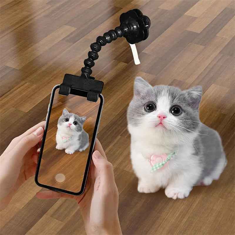 Pet Photography Tool - Cat Dog Viewing Lens Teddy Camera Toy Mobile Phone Selfie Clip Supplies