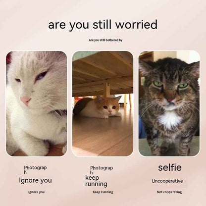 Pet Photography Tool - Cat Dog Viewing Lens Teddy Camera Toy Mobile Phone Selfie Clip Supplies