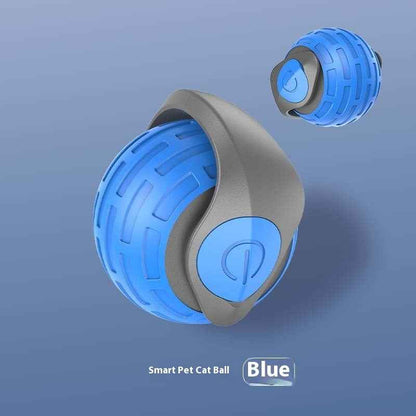 Interactive Cat Toy - Automatic Electric Rolling Ball for Cats, USB Rechargeable Smart Teaser Pet Toy