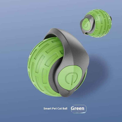 Interactive Cat Toy - Automatic Electric Rolling Ball for Cats, USB Rechargeable Smart Teaser Pet Toy